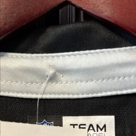 Brand New NFL Team Apparel Las Vegas Raiders Black & Silver Polo Sports Shirt! - Picture 12 of 12